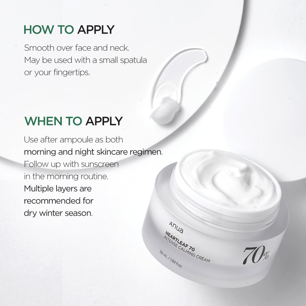 Heartleaf 70 Intense Calming Cream 